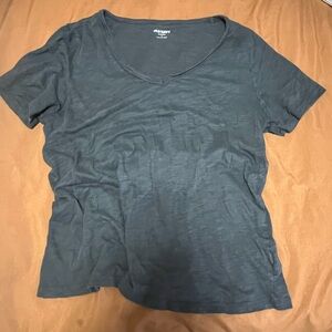 Old Navy Women's Charcoal Short Sleeve Tee